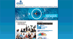 Desktop Screenshot of essninternational.com